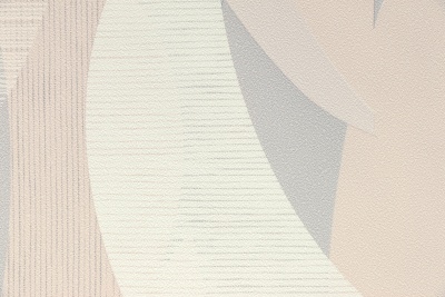 Обои виниловые на флизелиновой основе Шафран мотив, бежевый серый, листья Обои виниловые на флизелиновой основе Шафран мотив, бежевый серый, листья