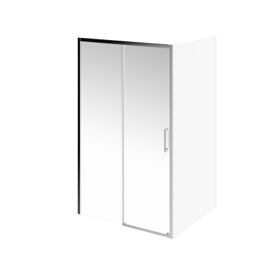 Душевая дверь VETRO, раздвижная, 120х195, хром