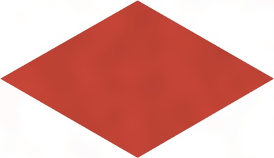 Декор Риад красный глянцевый 13,5x7,8x0,9