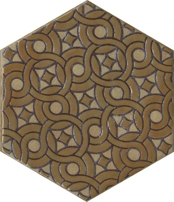 Декор Гроссето жёлтый 20x23,1x0,7