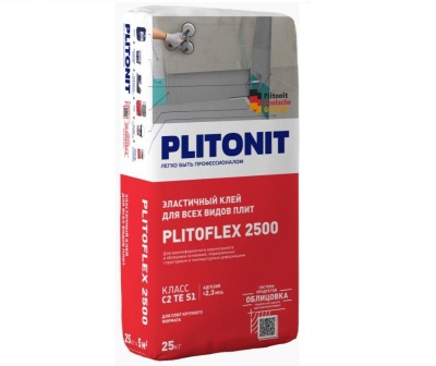 PLITOFLEX 2500 клей для крупноформатной плитки - 25кг