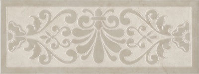 Декор Монсанту 2 бежевый светлый 15x40x0,8