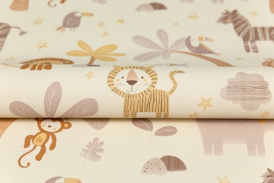 Обои виниловые на флизелиновой основе Уик-энд мотив, жёлтый сафари