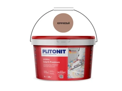 PLITONIT COLORIT Premium (коричневый) - 2кг