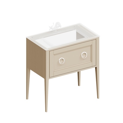 Тумба PLAZA Classic Neo напольная с ящиком 80, капучино матовая Тумба PLAZA Classic Neo напольная с ящиком 80, капучино матовая