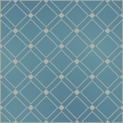 Декор Бахия 1 бирюзовый глянцевый 9,8x9,8x0,7