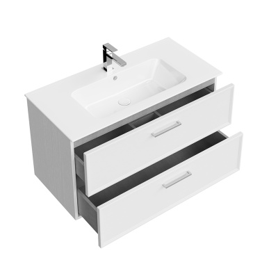 Тумба PIANO Classic подвесная 95, ясень белый матовая