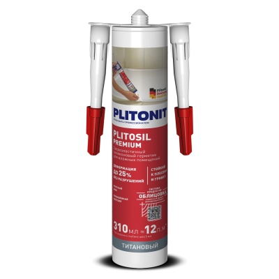 PlitoSil Premium (ТИТАНОВЫЙ) - 310 мл