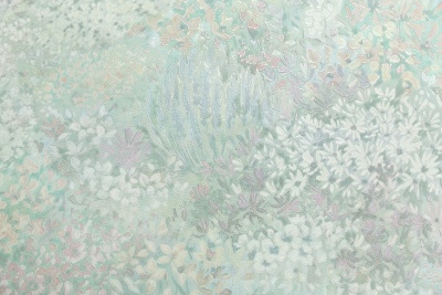 Обои виниловые на флизелиновой основе Апрель мотив 2, зелёный Обои виниловые на флизелиновой основе Апрель мотив 2, зелёный