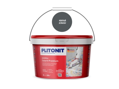 PLITONIT COLORIT Premium (мокрый асфальт) - 2кг
