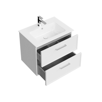 Тумба PIANO Classic подвесная 65, ясень белый матовая