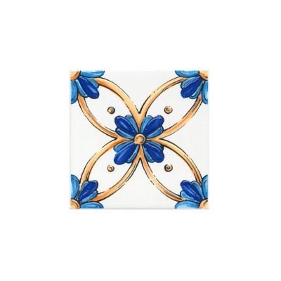 Вставка Капри майолика 9,8x9,8x0,7 Вставка Капри майолика 9,8x9,8x0,7