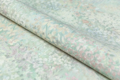 Обои виниловые на флизелиновой основе Апрель мотив 2, зелёный