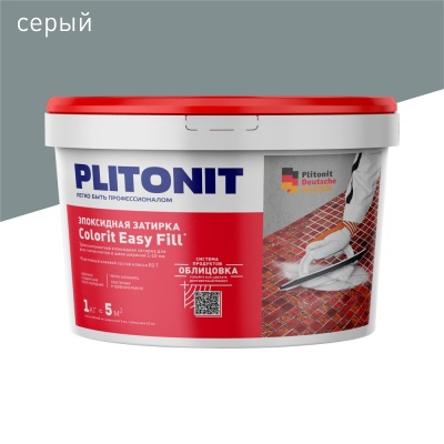 PLITONIT Colorit Easy Fill (СЕРЫЙ) - 1кг