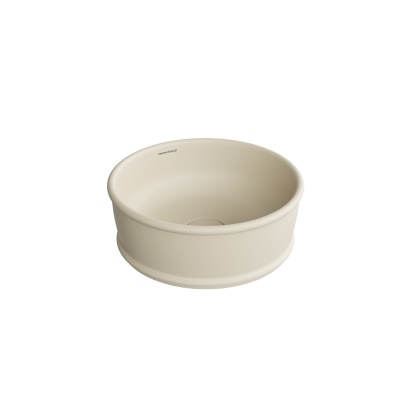 Раковина CIRCO накладная 36, песочная матовая