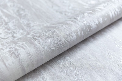 Обои виниловые Виньетки мотив, серо-фиолетовый