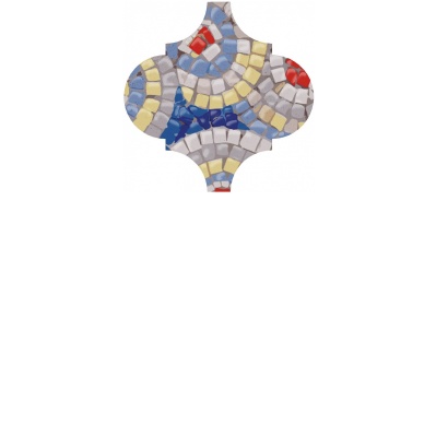 Декор Арабески Майолика Гауди глянцевый 6,5x6,5x0,7 Декор Арабески Майолика Гауди глянцевый 6,5x6,5x0,7