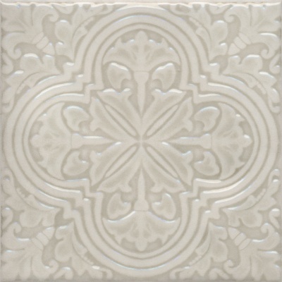 Декор Фес бежевый светлый глянцевый 15x15x0,69