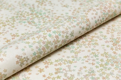 Обои виниловые на флизелиновой основе Апрель мотив 1, жёлтый