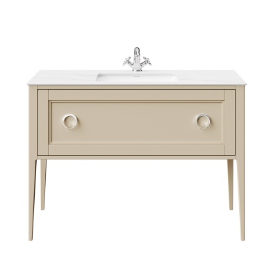 Тумба PLAZA Classic Neo напольная с ящиком 120, капучино матовая Тумба PLAZA Classic Neo напольная с ящиком 120, капучино матовая