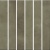 Декор Фес мозаичный зелёный глянцевый 15x15x0,77
