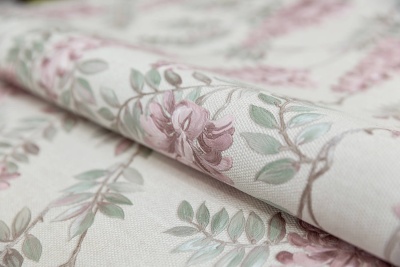 Обои виниловые Эдем мотив, бежевый, розовый Обои виниловые Эдем мотив, бежевый, розовый