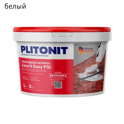 PLITONIT Colorit Easy Fill (БЕЛЫЙ) - 1кг