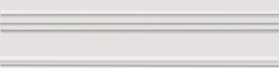 Бордюр Багет Альвао белый матовый 20x5x1,9 Бордюр Багет Альвао белый матовый 20x5x1,9