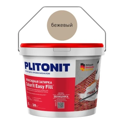 PLITONIT Colorit EasyFill (бежевый) - 2 кг