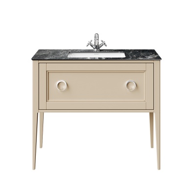 Тумба PLAZA Classic Neo напольная с ящиком 100, капучино матовая Тумба PLAZA Classic Neo напольная с ящиком 100, капучино матовая