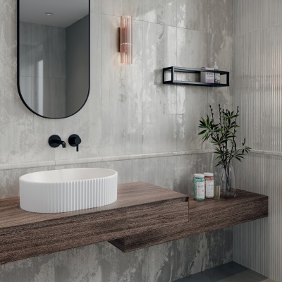 Раковина ARTBASIN Vento накладная 50, белая матовая