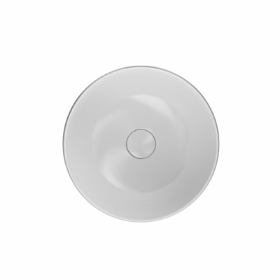 Раковина MAGICA накладная 42, белый глянцевый