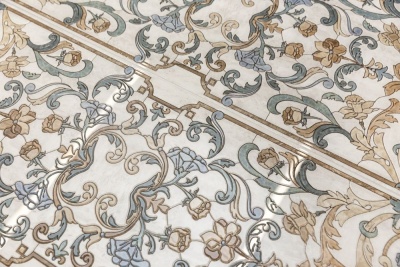 Декор Эвора глянцевый обрезной 30x89,5x0,9