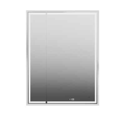 Зеркало TECNO M 65 с поворотной дверцей, подсветкой и функцией антизапотевание, белое Зеркало TECNO M 65 с поворотной дверцей, подсветкой и функцией антизапотевание, белое