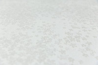 Обои виниловые на флизелиновой основе Апрель мотив 1, белый