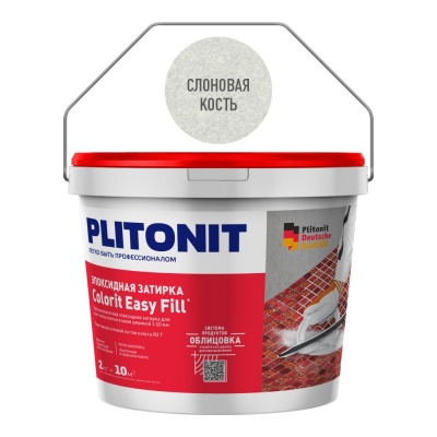 PLITONIT COLORIT EASY FILL (Слоновая кость) - 2кг