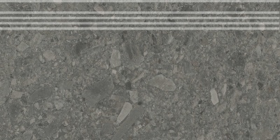 Ступень Чеппо ди Гре антрацит матовый обрезной 30x60x0,9 Ступень Чеппо ди Гре антрацит матовый обрезной 30x60x0,9