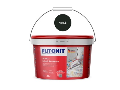 PLITONIT COLORIT Premium (черный) - 2кг