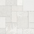 Панно Тассо белый матовый обрезной 60x60x0,9