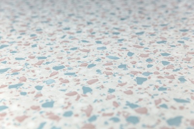 Обои виниловые на флизелиновой основе Семинато мотив, бежево-голубой