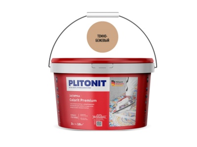 PLITONIT COLORIT Premium (темно-бежевый) - 2кг