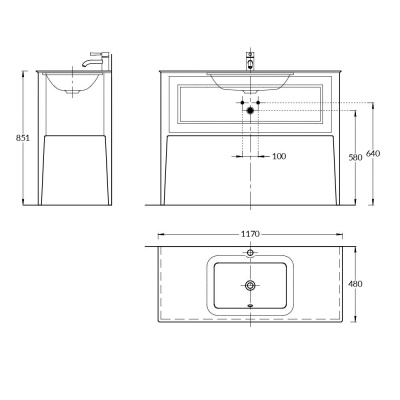 Тумба PLAZA Classic Neo напольная с ящиком 120, капучино матовая Тумба PLAZA Classic Neo напольная с ящиком 120, капучино матовая