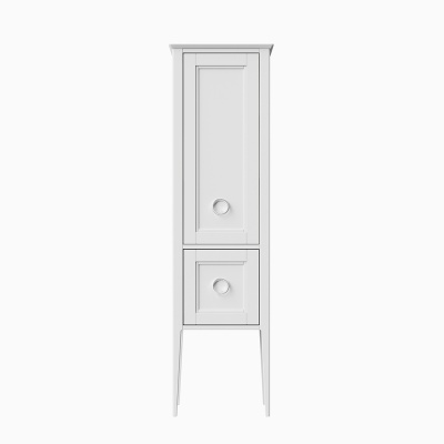 Пенал PLAZA Classic Neo напольный 175, белый матовый