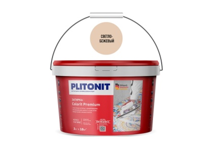 PLITONIT COLORIT Premium (светло-бежевый) - 2кг