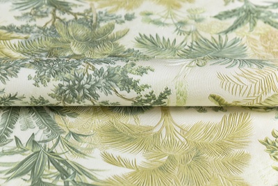 Обои виниловые Оазис мотив, зелёный Обои виниловые Оазис мотив, зелёный