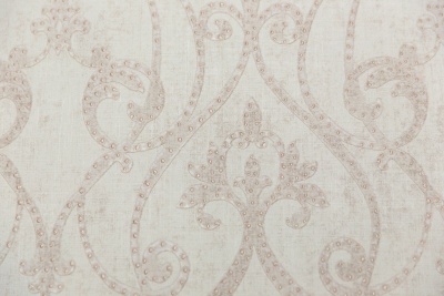 Обои виниловые на флизелиновой основе Дамаск мотив, бежевый Обои виниловые на флизелиновой основе Дамаск мотив, бежевый