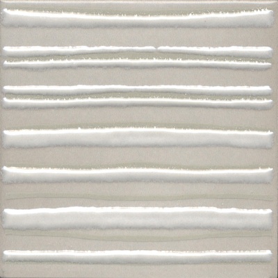 Декор Бахия 3 серый светлый глянцевый 9,8x9,8x0,7