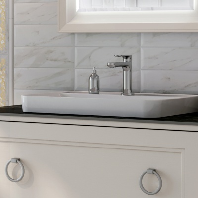 Смеситель для раковины OLE однорычажный без донного клапана 3/8, хром глянец Смеситель для раковины OLE однорычажный без донного клапана 3/8, хром глянец