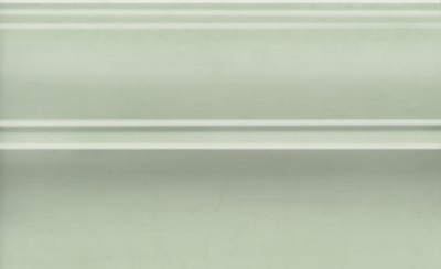 Плинтус Левада зеленый светлый глянцевый 25x15x1,5