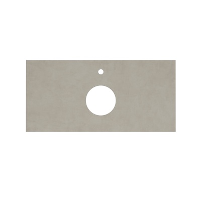 Столешница из керамогранита Про Чементо 100x48, бежевая матовая